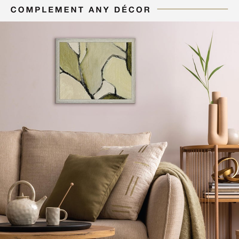 MCS Studio Gallery 16x20 Poster Frame Gray Woodgrain Engineered Wood, Vertical & Horizontal Wall Hanging Large Picture Frame for Photos, Posters & Art Prints (1-Pack) - Image 3